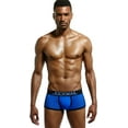 thumbnail image 3 of JOCKMAIL Men's Boxer Briefs Mesh Quick Dry Comfort Mens Boxer Briefs Stretch Trunks, 3 of 7