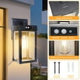 thumbnail image 3 of Luces solares de pared CYHKEE, paquete de 2, con sensor de movimiento e impermeables, 3 of 7
