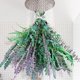 thumbnail image 1 of Eucalipto seco rama eucalipto seco 17 pulgadas lavanda seca decoración para ducha arreglo floral jarrón, 1 of 8