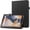 Black, variant on zukof Case for onn 8 Inch Core Tablet 2026 Model - Lightweight Folding Slim PU Leather Protective Cover (Black)