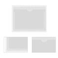 thumbnail image 1 of Advancent 10 Uds. De bolsas de goma, soporte transparente para permiso de estacionamiento, estante de almacenamiento de vidrio, bolsas de Almacenamiento y organización del hogar 9.5*6.8 cm, 1 of 6