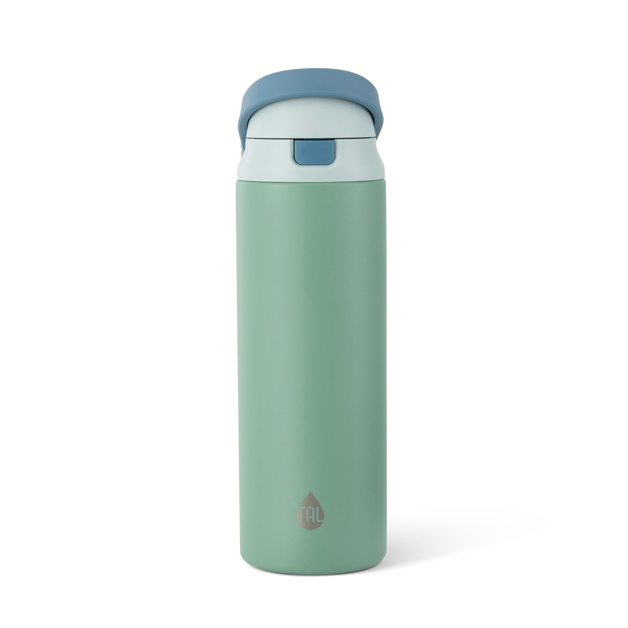 TAL 24oz Stainless Steel 2-in-1 Water Bottle, Sage photo 1