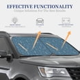 thumbnail image 3 of KLL Chemical Formulas And Objects Windshield Sun Shade 2-Piece Foldable Car Front Window Sunshade for Most Sedans SUV Truck- Large, 3 of 5