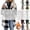 Hot Pink, variant on Hzzrkos Women Casual Loose Plaid Button Down Lapel Collar Long Sleeve Fleece Lined Shacket Jacket Warm Winter Outerwear Coat Fashion Button Front Shirt Jacket Blue XL