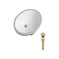thumbnail image 1 of DROP Bath and Kitchen DR091208 Undermount Bathroom Sink Set, 1 of 3