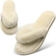 thumbnail image 4 of CHICVOMEY Comfort Flip Flop Slippers for Women with Memory Foam Women Bedroom House Slippers Summer Slippers for Indoor Outdoor, 4 of 7