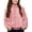 Pink, variant on Boys Girls Turtleneck Sweater Long Sleeve Cable Knitted Pullover Fall Winter Fashion Warm Casual Tops (1-2 Years, Red)