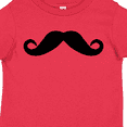 thumbnail image 4 of Inktastic Mustache Boys or Girls Toddler T-Shirt, 4 of 5