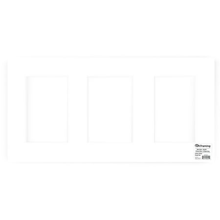ADF Mat 10x20 Gallery DblThick WhtCore White 3-Op