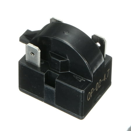 A/c Compressor Control Relay - Refrigerator Start Relay PTC Fit QP2-4R7 4.7 Ohm 3-Pin Vissani Danby Compressor