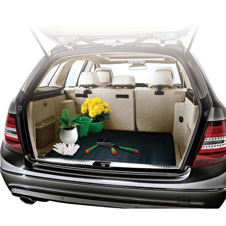 Auto Drive Cargo Mat, Universal Fit, Black, 2-Pack photo 5