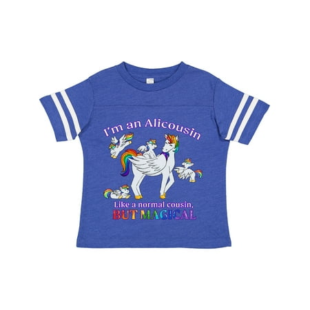 

Inktastic I m an Alicousin Like a Normal Cousin but Magical Gift Toddler Boy or Toddler Girl T-Shirt