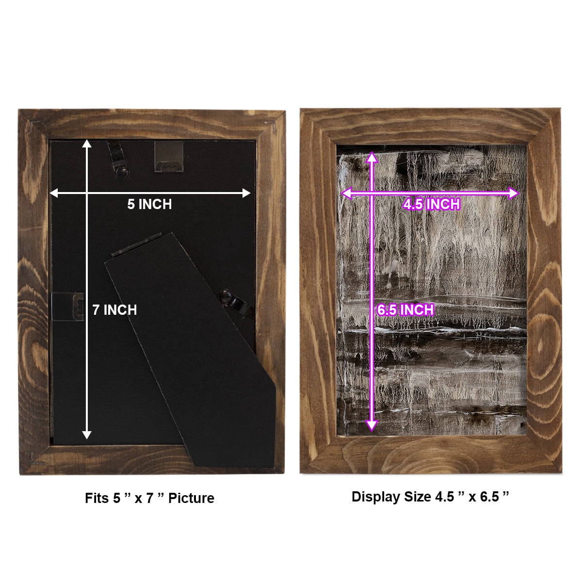 Continuum III -Framed Print w/glass-Walnut