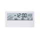 thumbnail image 2 of Reloj despertador digital con pantalla LCD transparente, indicador de clima, temperatura y humedad, función de repetición, recordatorio de gestión electrónica, reloj electrónico, 2 of 7