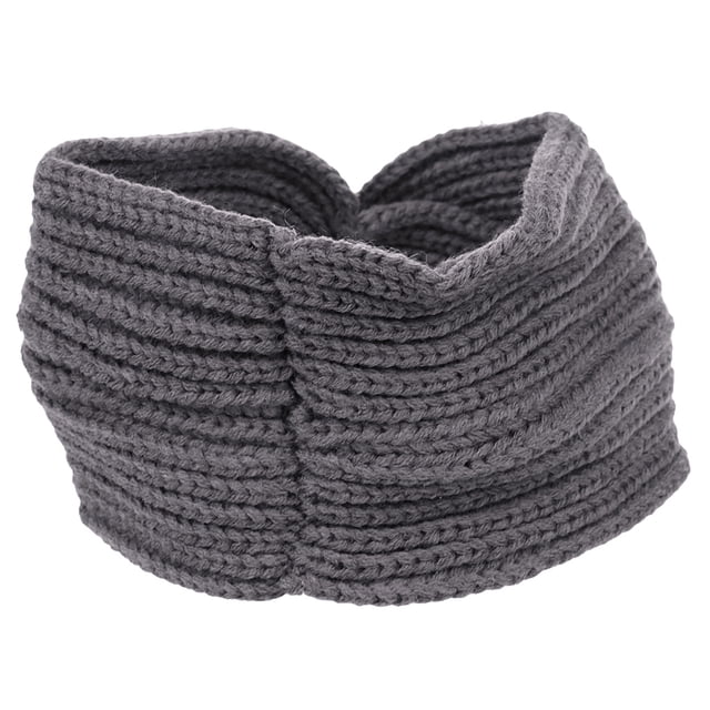Niñas Headwrap Knitted Headband Hair Band Ski Hat Orejeras Invierno Cálido Sunnimix Cinta de cabeza caliente