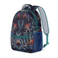 thumbnail image 2 of Botanical Print Student Backpack - Waterproof Lightweight Daypack with Spinal Support, 2 of 6