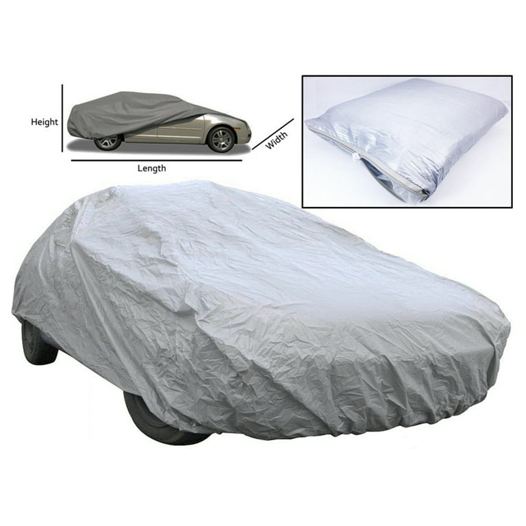 Universal Full Car Cover UV Protection Outdoor Indoor Breathable - Size XL