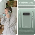 thumbnail image 3 of TUDIA MergeGrip Google Pixel 9 Case / Pixel 9 Pro Case Heavy Duty Protection - Green Lily, 3 of 6