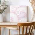 thumbnail image 2 of Framed Canvas Wall Art for Living Room Shell Wall Decor, Pink Coastal Conch Ocean Marine LIfe Aesthetic Paintings for Bedroom Office Kitchen Bathroom, Ready to Hang Artwork Wall Pictures 16x16 Inch, 2 of 9