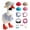 A, variant on 7-Inch Porch Goose Clothes Outfits, Summer Goose Dress-Up Set, Whimsical Garden Goose Costume Replacement Geese Statue Decor