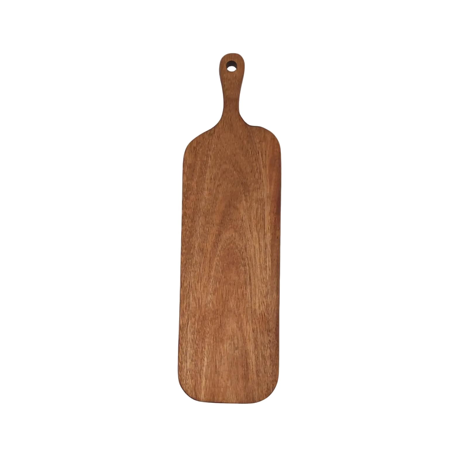 Acacia Wood Serving Board with Handle, Small Size 11" x 8"- Wooden Cutting Chopping Board for Meat, Vegetables, Bread, Charcuterie, Cheese Board - Food Serving Tray for Kitchen Appetizers