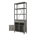 thumbnail image 5 of Furniture of America Brix Multi-Storage Wood Adult Bookcase, Vintage Gray Oak, 5 of 10