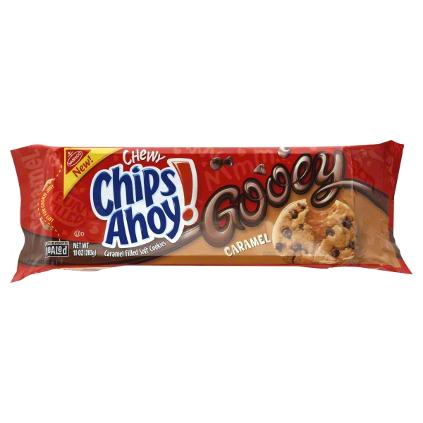 Nabisco Chips Ahoy! Chewy Gooey Caramel Cookies, 10 Oz.