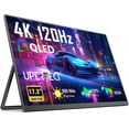 thumbnail image 1 of Monitor portátil UPERFECT 17,3 pulgadas 4K 120 Hz QLED 500 nits USB-C HDMI, 1 of 9