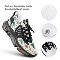 thumbnail image 4 of 2024 Snowman Christmas Tree Elk Women Or Men Lace Up Flat Sneakers Female Mesh Walking Footwear, 4 of 8
