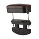 thumbnail image 5 of Reposabrazos de coche con compartimento de almacenamiento ajustable, antideslizante, cómodo, portavasos para coche, organizador de accesorios para Marrón, 5 of 8