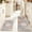 Blush Pink, variant on Aonewoe Anti Fatigue Mats for Kitchen 2 Piece Waterproof Kitchen Mats for Floor Floral Comfort Standing Mat for Kitchen Laundry, Office, Desk (17"x28"+17"x47")
