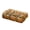 Gold, variant on 2/4/6 Grids Snacks Platter With Lid Fruit Plate Portable Dried Fruit Tray Easy to Refill Container Candy Storage Box