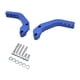 thumbnail image 1 of Soporte para guardamanos de motocross, soporte para guardamanos, soporte para protector de manos de motocicleta 22 mm azul, 1 of 8