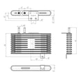 thumbnail image 1 of OE Compatible/Replacement Automatic Transmission Oil Cooler Assembly, 1 of 1