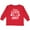 Red, variant on Future Goth Like my Aunt with Skulls Boys or Girls Long Sleeve Toddler T-Shirt