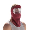 thumbnail image 6 of Unique Bargains 1 Pc Windproof Face Mask Removable Balaclava for Cycling Red, 6 of 6