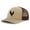 Khaki Coffee, variant on Custom Baseball Cap Rooster Shadow Cock Silhouette Embroidery Polyester Mesh Baseball Cap Snapback Khaki Coffee Design Only
