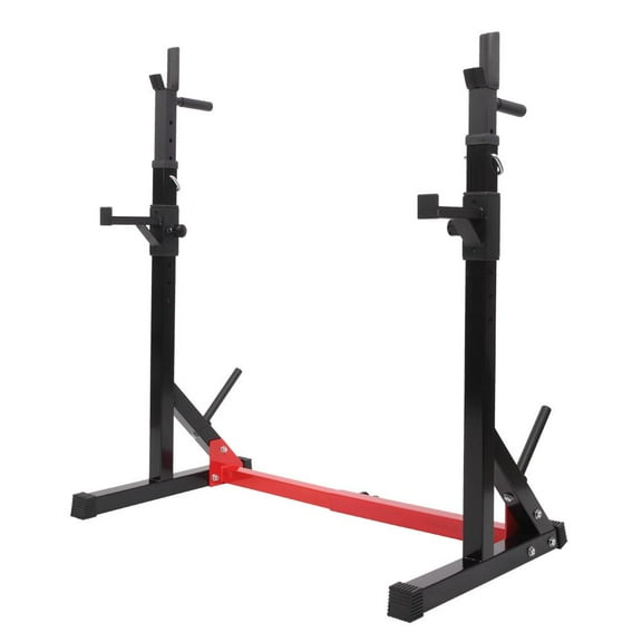 GoDecor Multi-Function Barbell Rack Squat Stand, with Barbell Plate Rack