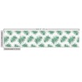 thumbnail image 2 of Ambesonne Green Fabric by the Yard Upholstery, Watercolor Tropical Palm, 3 Yards, Forest Green White, 2 of 4