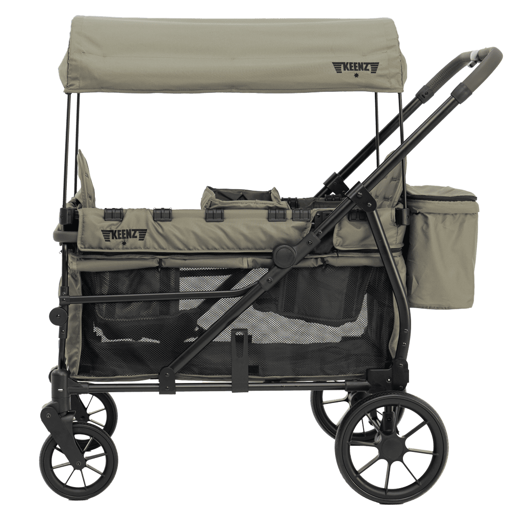 キングカウベイビー Keenz VIVA 2-Passenger Stroller Wagon – Compact Power for City