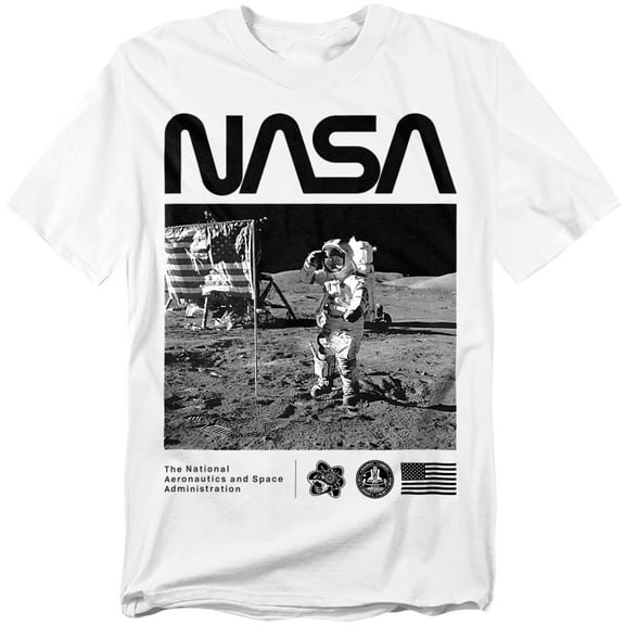 NASA T-Shirt Salute Unisex Graphic Tee for Men & Women