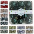 thumbnail image 5 of Colorful Collection of 28pcs/box Christmas Bauble Set Tree Ornament Decors & Waterproof Holiday Decor, 5 of 8