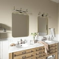 thumbnail image 5 of TOOLKISS  Aluminum Alloy Round Corner Frame Vanity Mirror 24 inch.W x 36 inch.H - Brushed Gold, 5 of 5