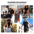 thumbnail image 5 of Kdxio Christmas Gnomes In Red Hats for Men's Muscle T-shirt,Sleeveless for Workout Running Athletic Gym Lounge Casual, 5 of 5