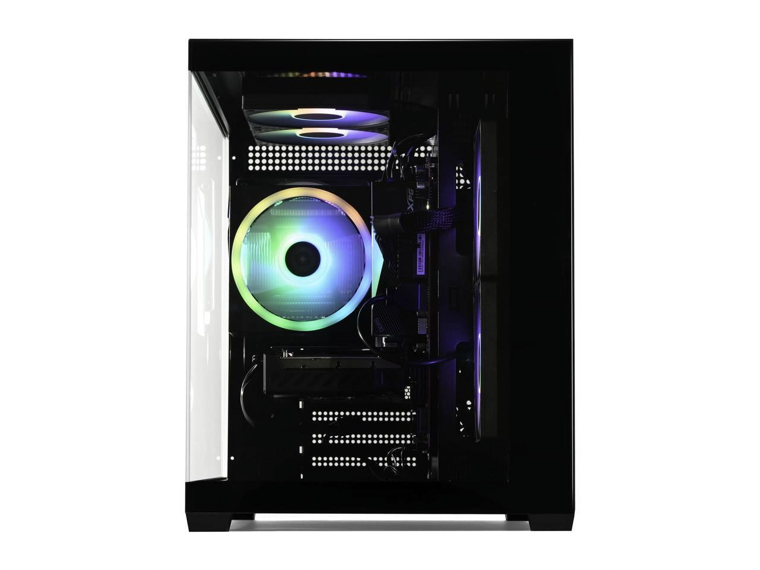 STORMCRAFT Gaming PC SIRIUS Intel Core i5-14400F Intel Arc B580 12GB OC ASROCK – AI Powered 32GB (16Gx2) DDR5 RGB 6000MHz 1TB NVMe SSD 650W PSU Windows 11 Home - SI1440FCB-B58N1