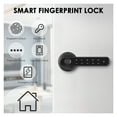 thumbnail image 4 of With Tuya Biometric Finrprint Smart Door Lock Electronic Digital Lock Password Finrprint Keyless Security Door Handle Home, 4 of 7