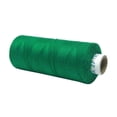 thumbnail image 1 of IBA Indianbeautifulart Polyester Thread New Spun 20 Pcs Sewing Supplies Wholesale Green Spool Quilting, 1 of 7