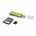 thumbnail image 1 of IOGEAR SD/MicroSD/MMC Card Reader/Writer GFR204SD - Card reader (MMC, SD, RS-MMC, microSD, SDHC, microSDHC, SDXC) - USB 2.0, 1 of 3
