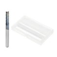 thumbnail image 6 of Uxcell 1/8" Shank 3.175mm x 12mm Diamond Film Coated Carbide Left Hand End Mill Bits 5 Pack, 6 of 6
