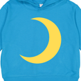 thumbnail image 3 of Inktastic Cute Yellow Moon Toddler Hoodie, 3 of 4
